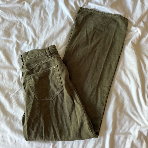 Reformation Olive Jeans - Picture 1 of 4